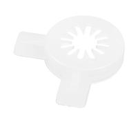 Toyvian Buses de Façonnage pour Machine à Glace, Embouts en Plastique Réutilisable, Accessoire pour Sorbetière, Pièce de Rechange pour Glacier et Bar à Desserts, Compatible Usage