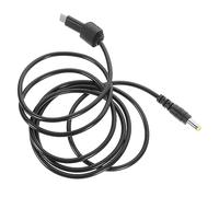 Toyvian Câble Adaptateur Type-c vers DC en Cuivre PVC Solide 5 5 5 Mm 9/12/15/20 V Cordon d'alimentation pour Charge Universelle