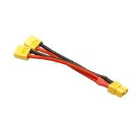 Toyvian Câble De Connecteur Batterie Parallèle pour Drones Rc, Connecteur Mâle à Double Femelle, Rallonge en Y, Matériel Plastique Dur, Usage Prolongé en Vol, Compatible Support Batterie