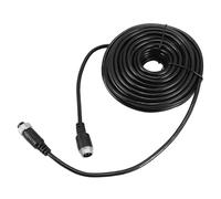 Toyvian Câble Extension Caméra Recul Double Blindage Broches Haute Définition Stable pour Système de Surveillance Véhicule