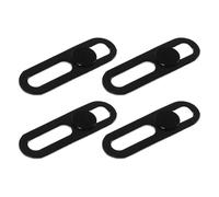 Toyvian Cache caméra Smartphone Fin en ABS Compatible 17 Pro et 17 Pro Max, Lot de 4, adhésif réutilisable, protège Contre accès Non autorisé, idéal pour Usage Quotidien