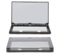 Toyvian Cache-prise Électrique Ultra Fin Double Positions Étanche en ABS Ouverture Large 110°, Protection Sécurité Électrique Pack de 2 Cuisine et Salle de Bain