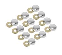Toyvian Cache-vis Décoratif Capuchon Fileté Élégant et Moderne avec Rondelle Incluse en Fer et Cuivre pour Portes et Fenêtres, pour Décoration Intérieure