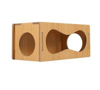 Toyvian Cachette et Environnement de Sommeil pour Hamster et Petits Animaux en Bois Espace D'activité pour Maison Souterraine