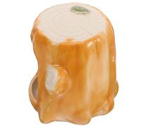 Toyvian Cachette pour Hamster en Céramique, Nid Privé Rafraîchissant | Repos Toute L’année, Espace D’activité Discret, pour Hamster et Lapin Nain, Couleur Orange