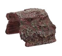 Toyvian Cachette Reptile Résine Simulation Rocheuse Abri Tortue Terre et Lézards Plateforme de et Jeu pour Cage Reptiles Accessoire Naturel pour Terrarium