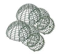 Toyvian Cadre de Boule de Fleurs Support pour Compositions en Plastique 3 Pièces Vert Réutilisable, Léger et Élégant de Mariage et Décorations de Célébrations