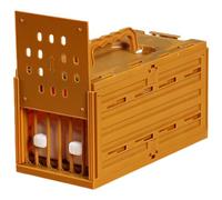 Toyvian Cage à Oiseaux Plastique pour Perruche Maison Pratique pour Nettoyage et Bain des Oiseaux Cage de Transport et avec Bonne Circulation Air