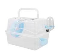 Toyvian Cage De Transport Portable pour Hamster Enclos Sécurisé Et pour Sorties avec Petits Animaux Design Élégant Et Pratique Convient pour Et