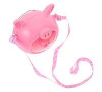 Toyvian Cage de Transport pour Petits Animaux de Type Rongeur, Légère et Portable, Ventilation Optimale, Bandoulière Pratique, Taille Mini, Couleur Rose, pour Hamster et Lapin Nain