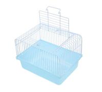 Toyvian Cage De Transport pour Petits Oiseaux Portable Et Facile à Ranger avec Fenêtre Transparente pour Observer sans Déranger Adaptée Aux Perruches Et Inséparables