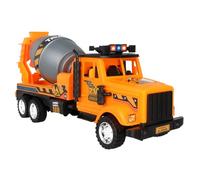 Toyvian Camion à Inertie pour Garçon et Filles Modèle de Camion Malaxeur en Plastique Éducatif Précoce Véhicule de Chantier Coloré Stimulation Sensorielle pour Couleur Aléatoire