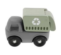 Toyvian Camion Poubelle à Friction sans Pile Véhicule Ingénierie Plastique pour Tout-Petits Voiture Inertielle à Pousser Éducatif pour Développement Moteur et Jeu Intérieur Extérieur