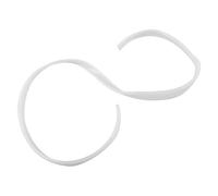 Toyvian Canal Diffuseur de Bande LED Flexible Encastré, Tube Flexible 1 M en PVC Blanc, Courbé, Montage Rapide, Confort Anti-éblouissement, Usage Intérieur et Travail