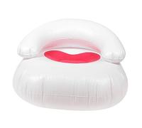 Toyvian Canapé Gonflable Portable Pliant canapés drôle avec canapé Convertible fauteille Salon canapé d'angle canapé d'air Paresseux Tabouret Gonflable Pliable PVC Rouge