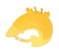 Toyvian Capuchon De Shampoing Au Crabe Pour Tout-petit Éponge D'oreille Pour La Natation Adulte Siège De Bain Pour Bébé Bonnet De Enfants Robinet Plastique Yellow