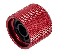 Toyvian Capuchon du potentiomètre boutons de chapeaux de bouton de potentiomètre saxophone soprano bouton de basse de potentiomètre de guitare boutons de guitare Métal rouge