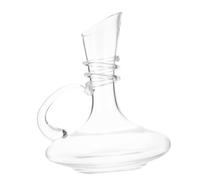 Toyvian Carafe à Vin En Verre Cristal 1600ml Décanter Rapide Pichet à Décanter Vin Rouge Usage Domestique