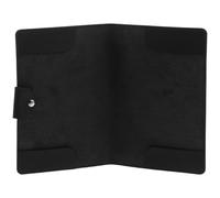 Toyvian Carnet de Score de Golf en Cuir PU Noir - Porte-Cartes Compact et Léger - Organisateur de Carte de Score Précis pour Parties et Compétitions - Accessoire Pratique Présent