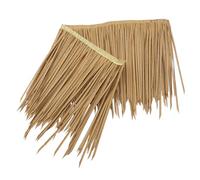 Toyvian Carreaux de Paille ignifuges à la Flamme de Plein air décorations Faux Artificiel Patio Toit de chaume de Simulation pour Le Jardin toiture en Fausse chaume PE