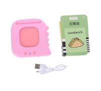 Toyvian Cartes Éducatives pour Garçon Fille Rose avec Cartes Bilingues Chinois-Anglais Éveil Sonore pour Apprentissage et Thérapie de la Communication Jeu Interactif Simple