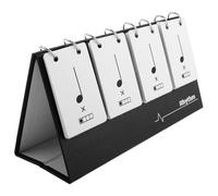 Toyvian Cartes Rythme Musique Pour Apprentissage Solfège Fiches Entraînement Rythmique Cartes Notes Lecture Outils Pédagogiques Portables Pratique Partout