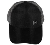 Toyvian Casquette de Baseball Dégradée Noire pour Femmes, Voyage Léger | Polyester et Soie, Ajustement Rapide, Style Simple, pour Visites, Séjour Romantique et Usage Quotidien