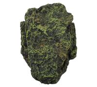 Toyvian Caverne Naturelle pour Tortues et Reptiles Cachette Décorative Résine avec Plateforme de Bain pour Habitat de Lézard Dragon Barbu et Autres Petits Animaux