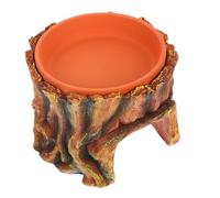 Toyvian Caverne pour Reptiles Cachette Spacieuse et Sécurisée pour Lézard Gecko Accessoire de Terrarium Décoratif et Pratique Utilisation Polyvalente et Installation Facile