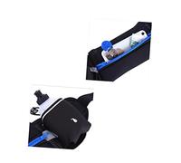 Toyvian Ceinture de Course avec Sacoche pour Téléphone Sangles Élastiques Porte-cartes et Dossard Ajustable pour Coureurs et Jogging