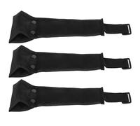 Toyvian Ceinture de Sécurité Sangle de Protection Entrejambe pour Poussette Bébé 3pcs Noir en Tissu Oxford Facile à Installer pour Accessoires Poussette Sûrs