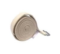 Toyvian Ceinture D'étirement de Yoga Bande Élastique Portable 3 Mètres en Coton Blanc Légère et Épaisse pour Renforcement Musculaire pour Exercices Quotidiens et Thérapie Physique