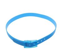 Toyvian Ceinture Silicone Réglable Imperméable avec Boucle Plastique Bande Large Unisexe pour Sport et Tenue Décontractée