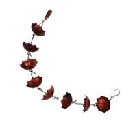 Toyvian Chaîne de Pluie Décorative pour Gouttière Cloche Vintage Décoration de Jardin Pratique Installation Facile et Durable Divertissement de Eau pour Extérieur