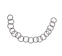 Toyvian Chaîne de Pluise en Alliage D'aluminium Robuste Installation Facile et Design Décoratif Remplacement Solide pour Gouttières pour Parc et Extérieur pour Pergola ou Auvent