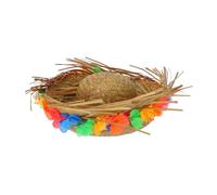 Toyvian Chapeau de Paille pour Animaux de Compagnie Chien coloré si Soleil avec Chapeau de Chiot délicat Faveur du Parti Accessoire Chaton Accessoire pour Chiot Chiffon