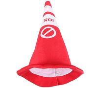 Toyvian Chapeau De Performance En Forme De Cône De Signalisation Accessoire Photo De Carnaval Housse En Peluche Confortable Pour Les Règles Taille Adulte Et Adolescent