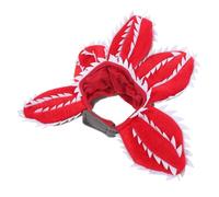 Toyvian Chapeau pour Animal de Compagnie Petit et Portable Décoration Fleur Carnivore pour Chatons et Chiots Accessoire Cosplay Mignon pour Fêtes et Photos