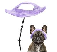 Toyvian Chapeaux Bob pour Chiens Chapeaux De Soleil pour Animaux De Compagnie Coiffes Réglables pour Chiots Pare-Soleil pour Extérieur