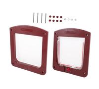 Toyvian Chatière pour Animaux De Compagnie Porte Étanche Matériau Solide Taille Standard Utilisation Intérieure/extérieure Adaptée Aux Chiens Et Chats pour Propriétaires d'animaux