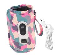 Toyvian Chauffe-biberon Numérique Portable Pour Garçon Fille Housse Isolante Camouflage Réchauffe Lait Extérieur Avec Niveaux De Accessoire Pratique Pour Voyages