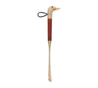 Toyvian Chausse-pied à long manche : chausse-pied décoratif en métal avec tête d'animal pour bottes et chaussures hautes, outil portable pour retirer les chaussures, idéal pour les personnes