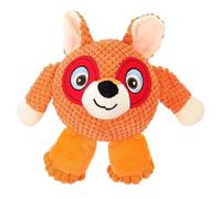 Toyvian Chiot Peluche Couineur Durable Dentaire pour Chien Interactif Ennui et Renforcement Musculaire Mâchoire Couleur Orange