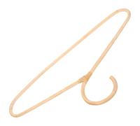 Toyvian Cintre en Rotin Naturel pour Vêtements Adultes Crochet Unique Finition Artisanale Cintres pour Manteaux Robes et Jupes Organisation Penderie Lot 1 Pièce