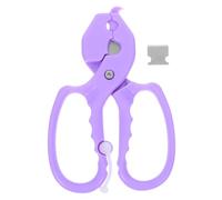 Toyvian Ciseaux de Jardin Multifonctions pour Fleurs Ergonomiques avec Poignée Confortable Coupe Tiges et Éliminateur Épines pour Rosiers Outil Compact pour Fleuristes et Jardiniers