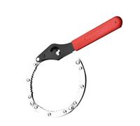 Toyvian Clé Filtre Huile Robuste Poignée Rouge Outil Démonte Filtre Auto Ergonomique pour Entretien Véhicule