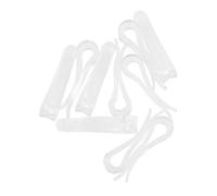Toyvian Clip De Mise en Forme De Lame Clips De Plante De Jardin Plantes Support De Plante en Pot des Stands Ajustable Les Soutiens pour Plastique Transparent