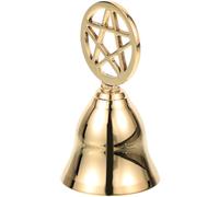 Toyvian Cloche à Main Laiton pour Divination et Service Clochette Rituelle Vintage et Polyvalente pour Restaurants Hôtels et Méditation