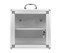 Toyvian Coffret Mural pour Remède Compartiments Doubles, pour Trousse des Objets Trouvés en Espace Public