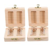 Toyvian Coffret Souvenir Pour Premier Poil Fœtal Coffret Pour Souvenirs Accouchement Boîte De Rangement De Garçon Fille Fille